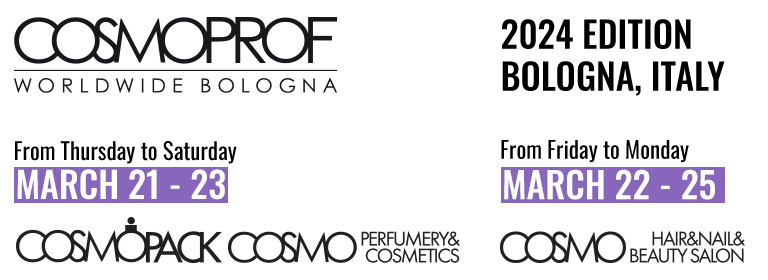 Cosmoprof logo tablet