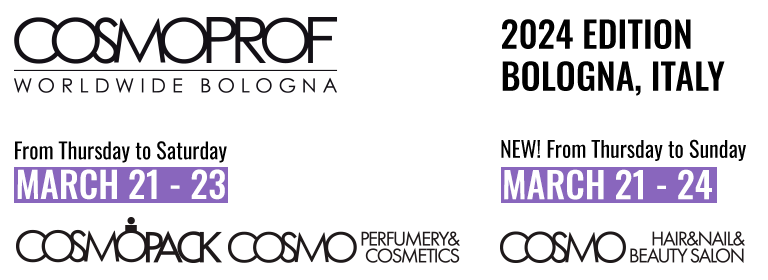 Cosmoprof logo tablet