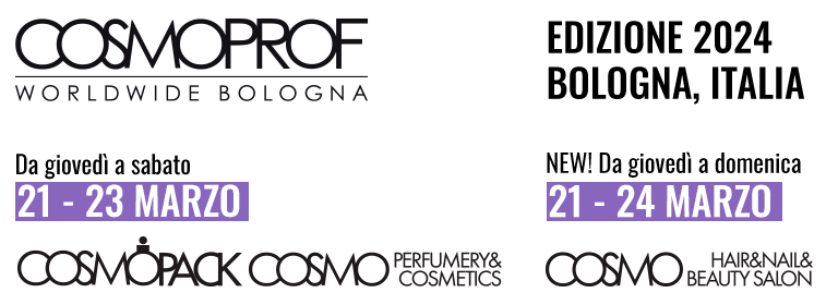 Cosmoprof logo tablet