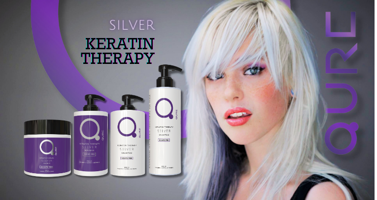 Silver Keratin Therapy Shampoo and Masque image
