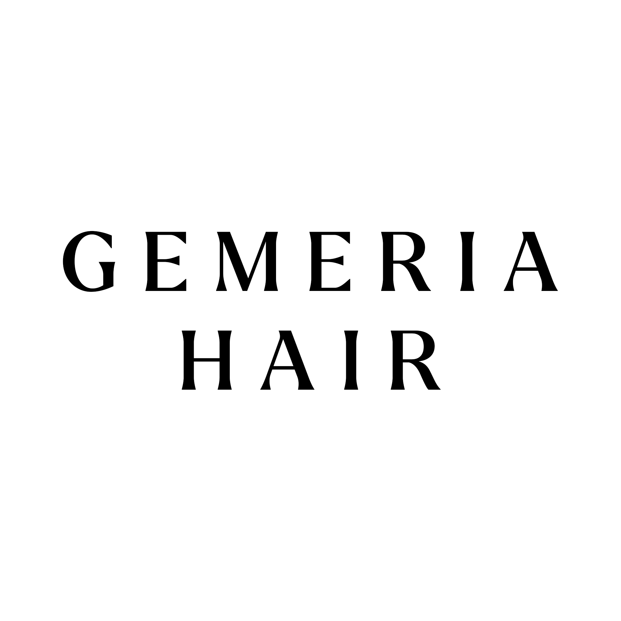 logo GEMERIA HAIR