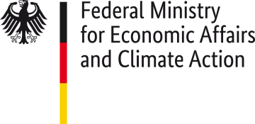 logo FEDERAL MINISTRY FOR ECONOMIC AFFAIRS AND CLIMATE ACTION / GERMAN PAVILION