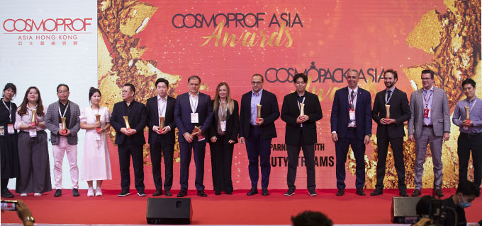 Scopri i vincitori dell'edizione 2023 di Cosmoprof Asia Awards