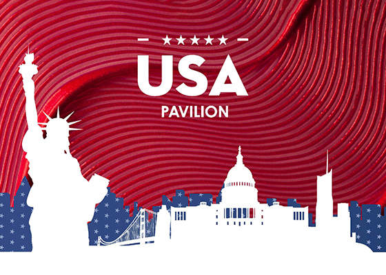 The USA Pavilion shines at Cosmoprof Worldwide Bologna with a brand new location and many more brands!