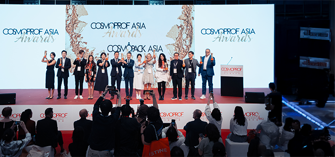 Scopri i vincitori dell'edizione 2024 di Cosmoprof e Cosmopack Asia Awards