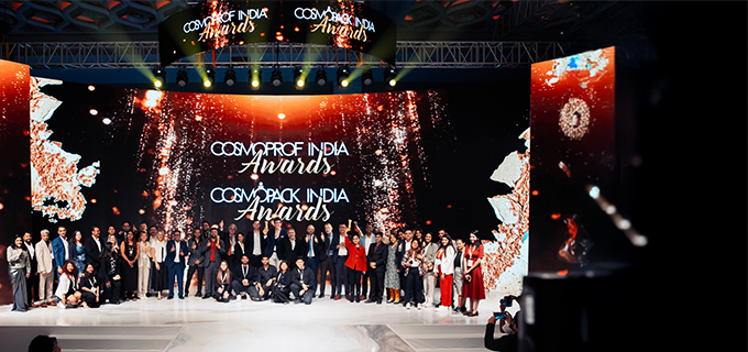 Scopri i vincitori dell'edizione 2024 di Cosmoprof India Awards
