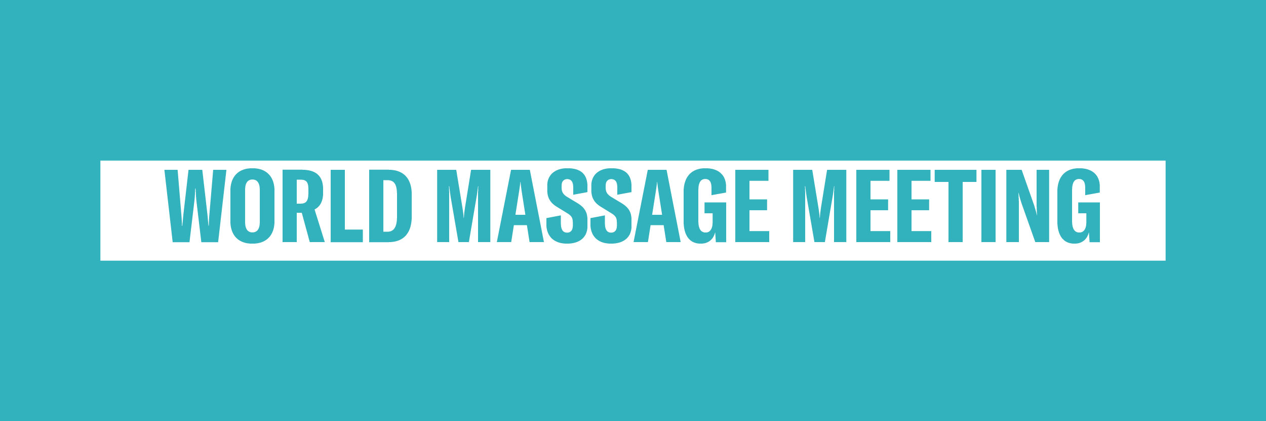 World Massage Meeting